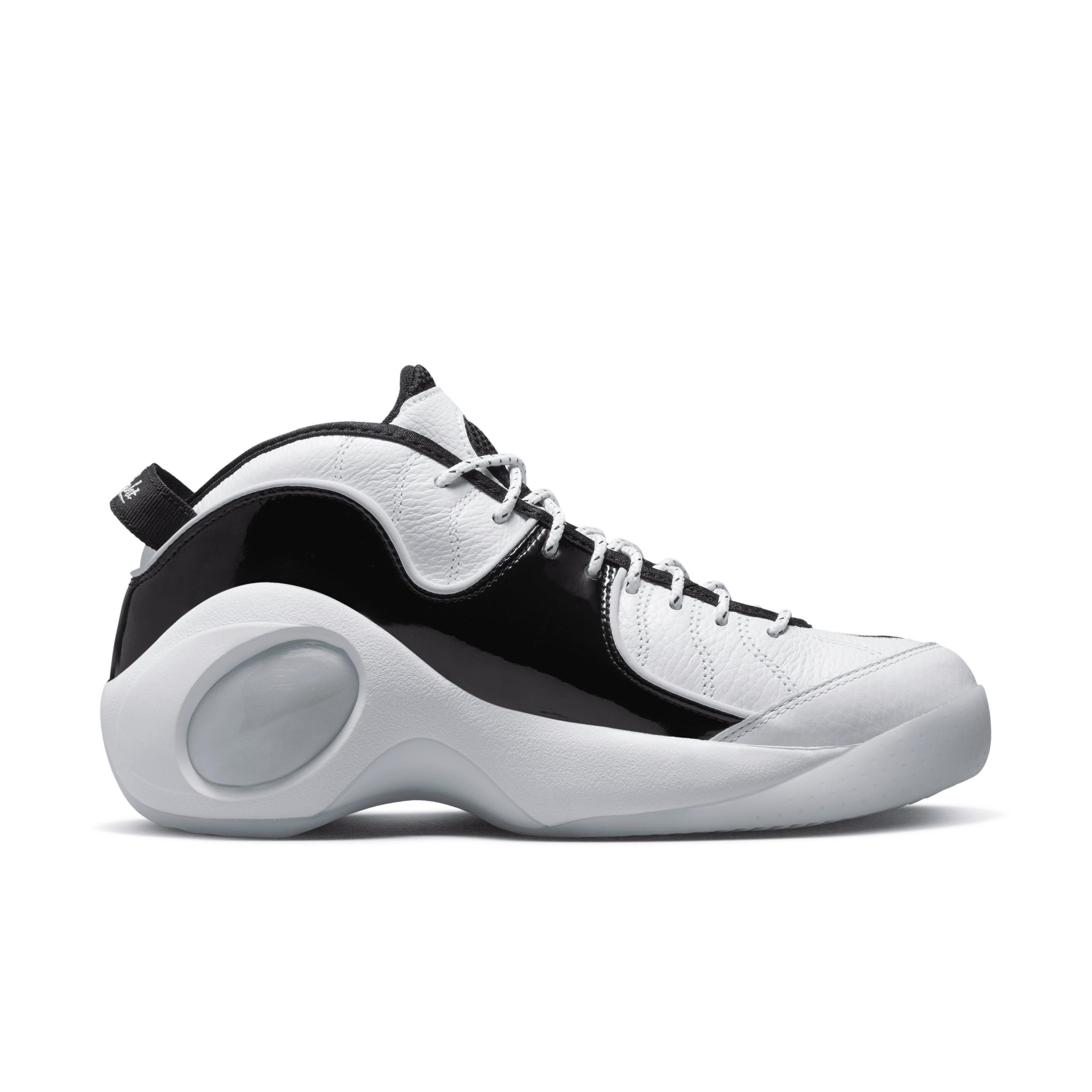 Nike Mens Nike Air Zoom Flight 95 - Mens Shoes White/Black/Grey Product Image