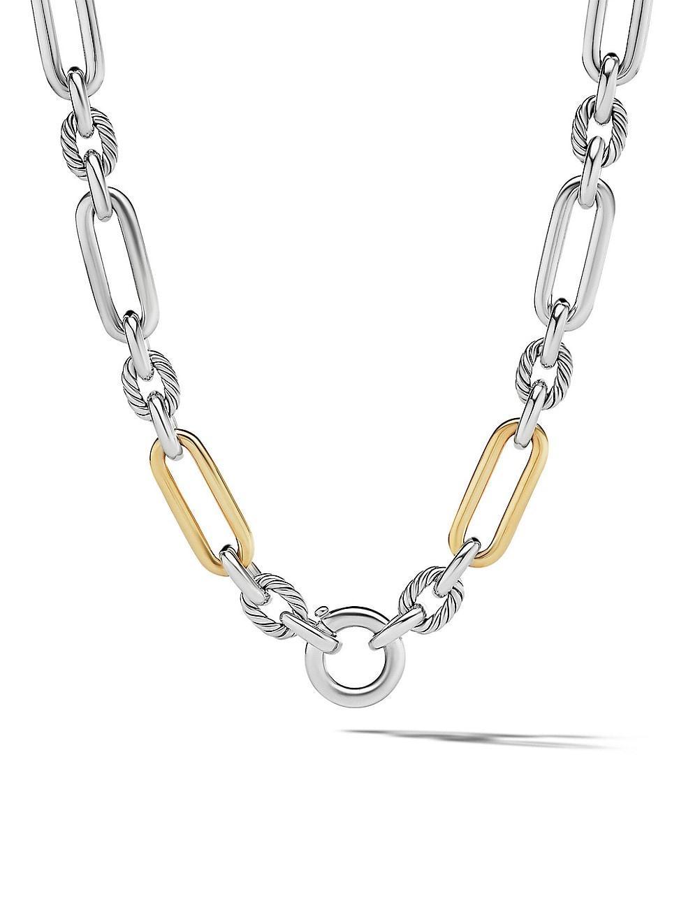 Womens Lexington Chain Necklace with 18K Yellow Gold Product Image