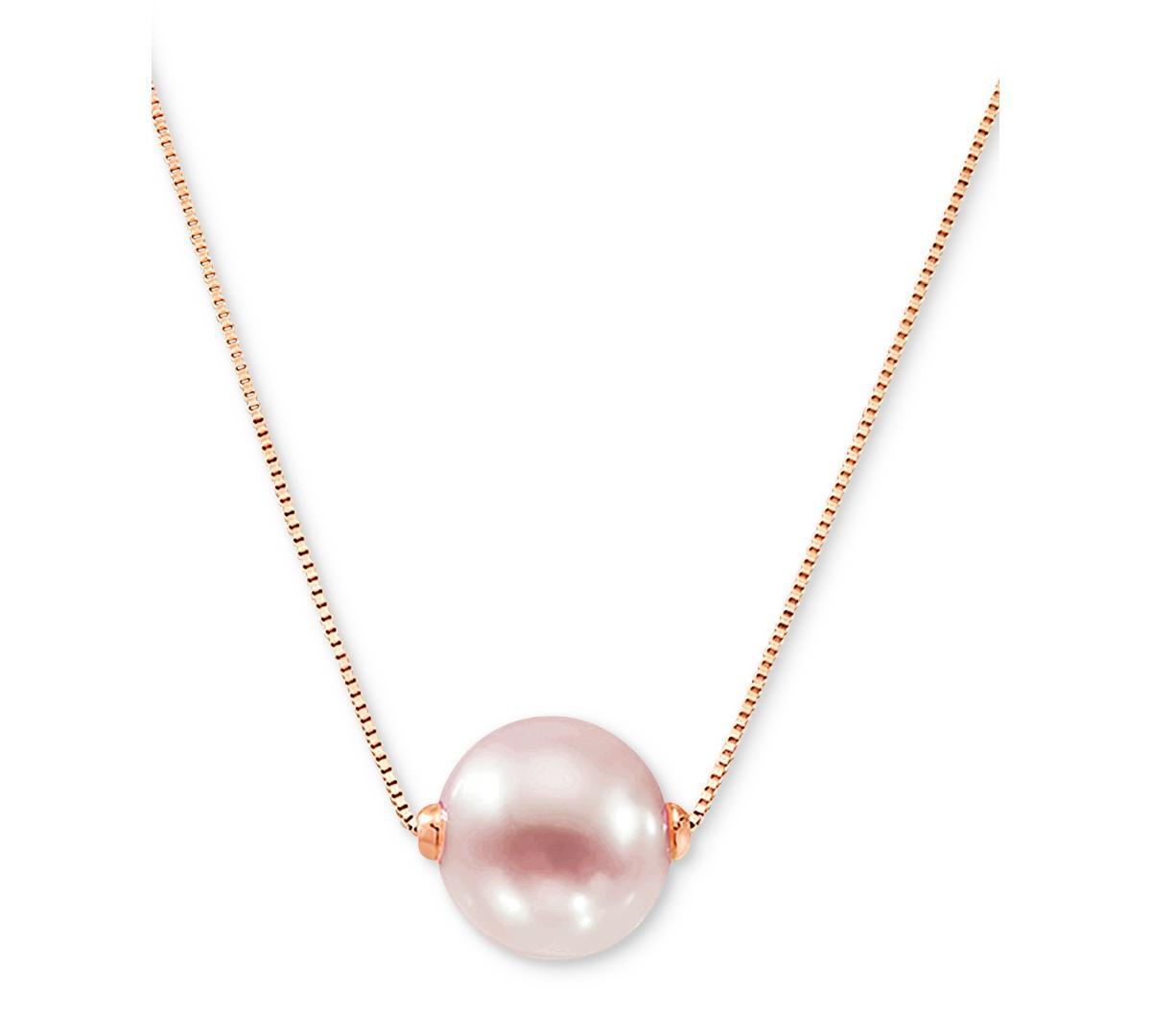 14k Gold Freshwater Cultured Pearl Necklace, Womens White Product Image