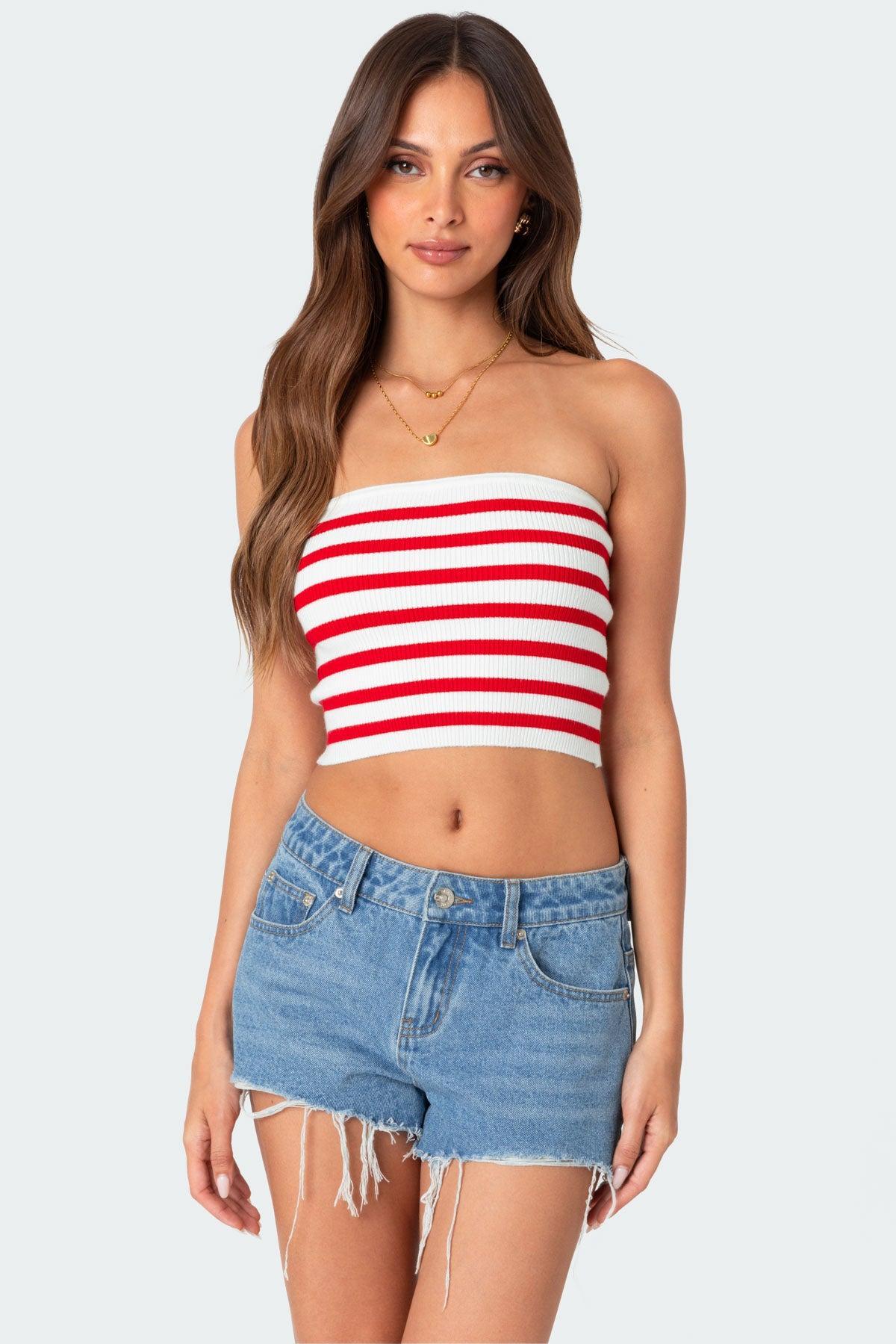 Lexi Ribbed Tube Top Product Image