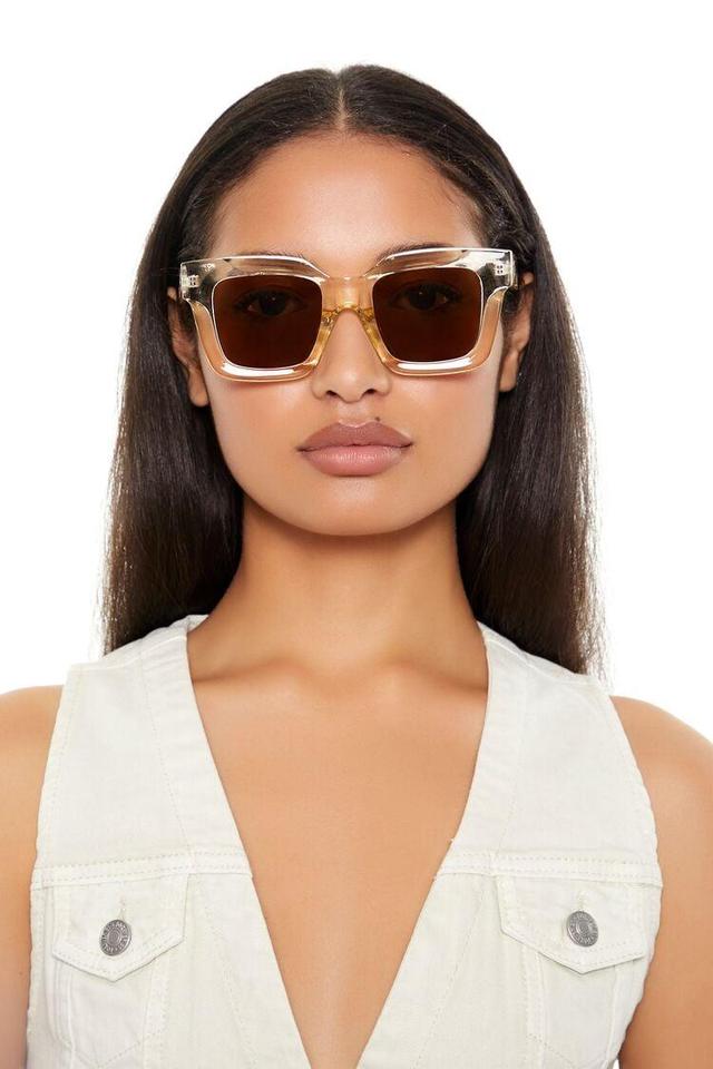 Tinted Square Frame Sunglasses | Forever 21 Product Image