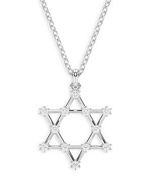 Swarovski Silver-Tone Insigne Crystal Pendant Necklace, 15-3/4 + 3 extender Product Image