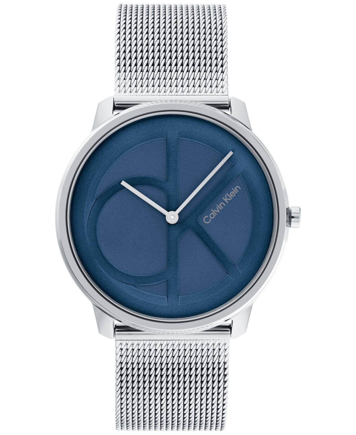 Calvin Klein Stainless Steel Mesh Bracelet Watch 40mm - Silver Product Image