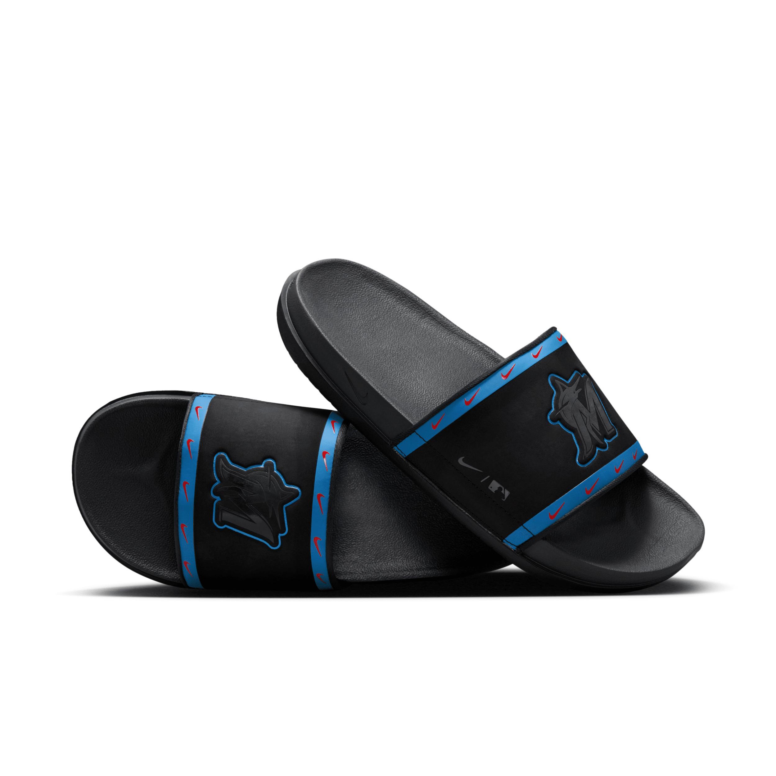 Nike Mens Offcourt (MLB Miami Marlins) Slides Product Image