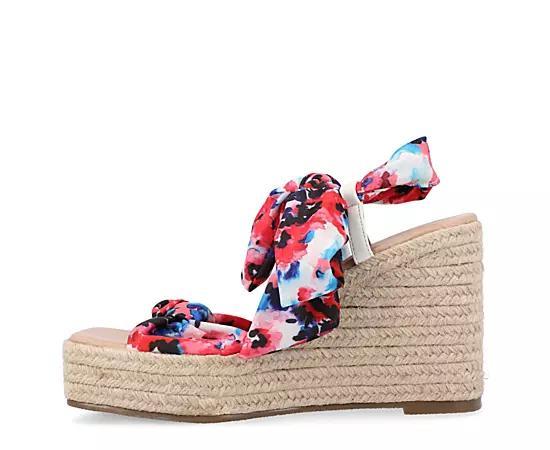 Journee Collection Womens Surria High Wedge Sandal Product Image