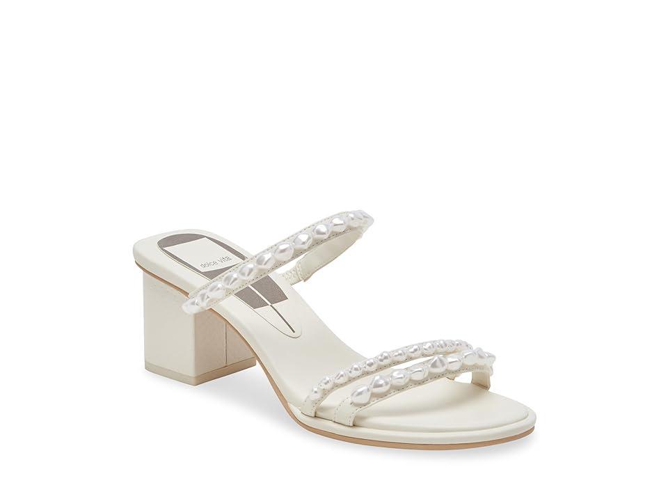 Dolce Vita Tinker Pearl-127 (Vanilla Pearls) Women's Sandals Product Image