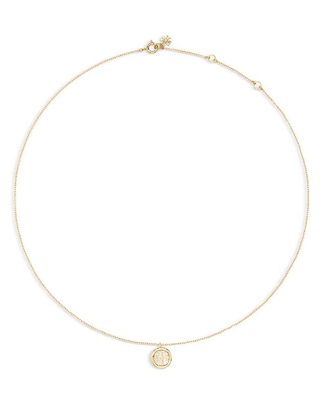 Tory Burch Miller Pendant Necklace, 16 Product Image