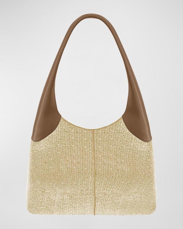 Ninfa Eco-Fabric Straw Shoulder Bag Product Image