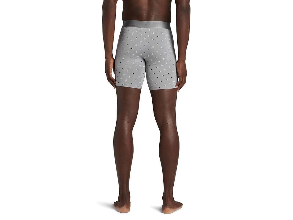 Tommy John Cool Cotton 6 Boxer Brief 2-Pack (Jumbo Sky Bud/Black) Men's Underwear Product Image