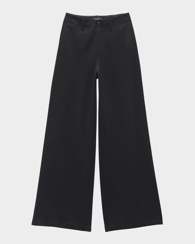 Sofie Wide-Leg Ponte Pants Product Image