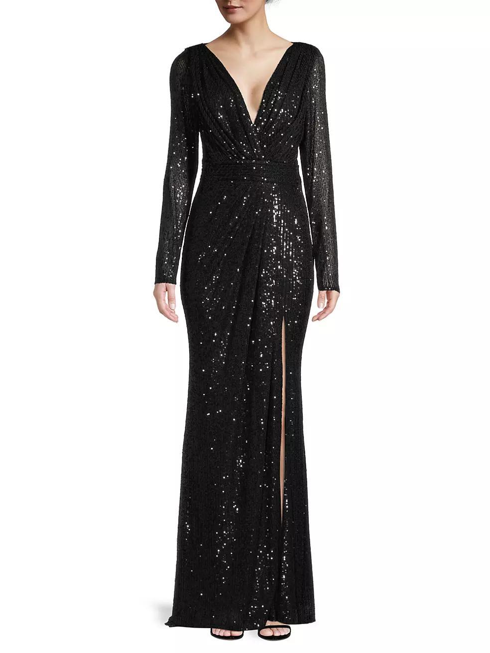 Sequined Evening Gown Product Image