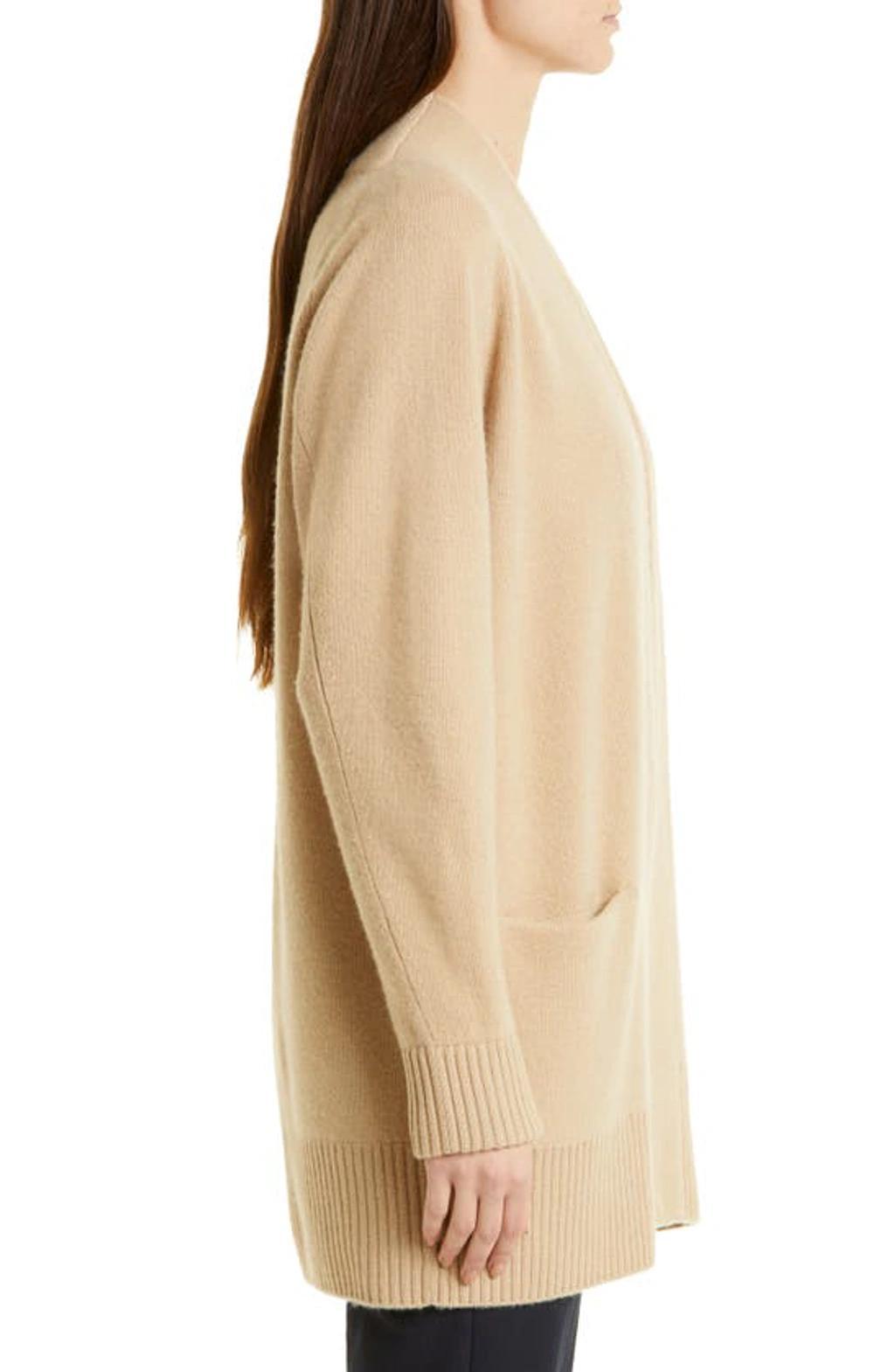 Shawl Collar Cashmere Cardigan In Camel Product Image