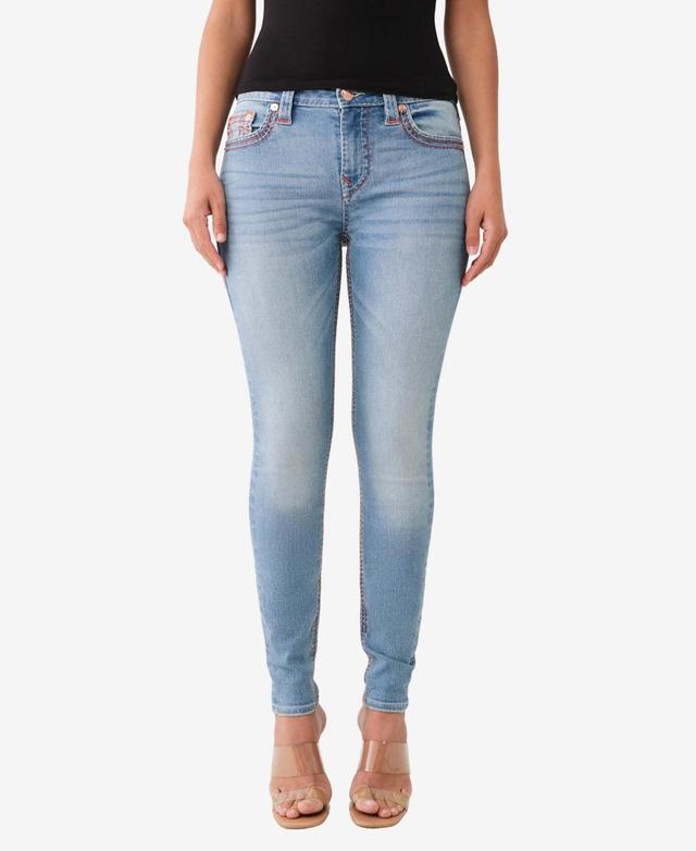 True Religion Womens Jennie No Flap Big Qt Super Skinny Jean Product Image