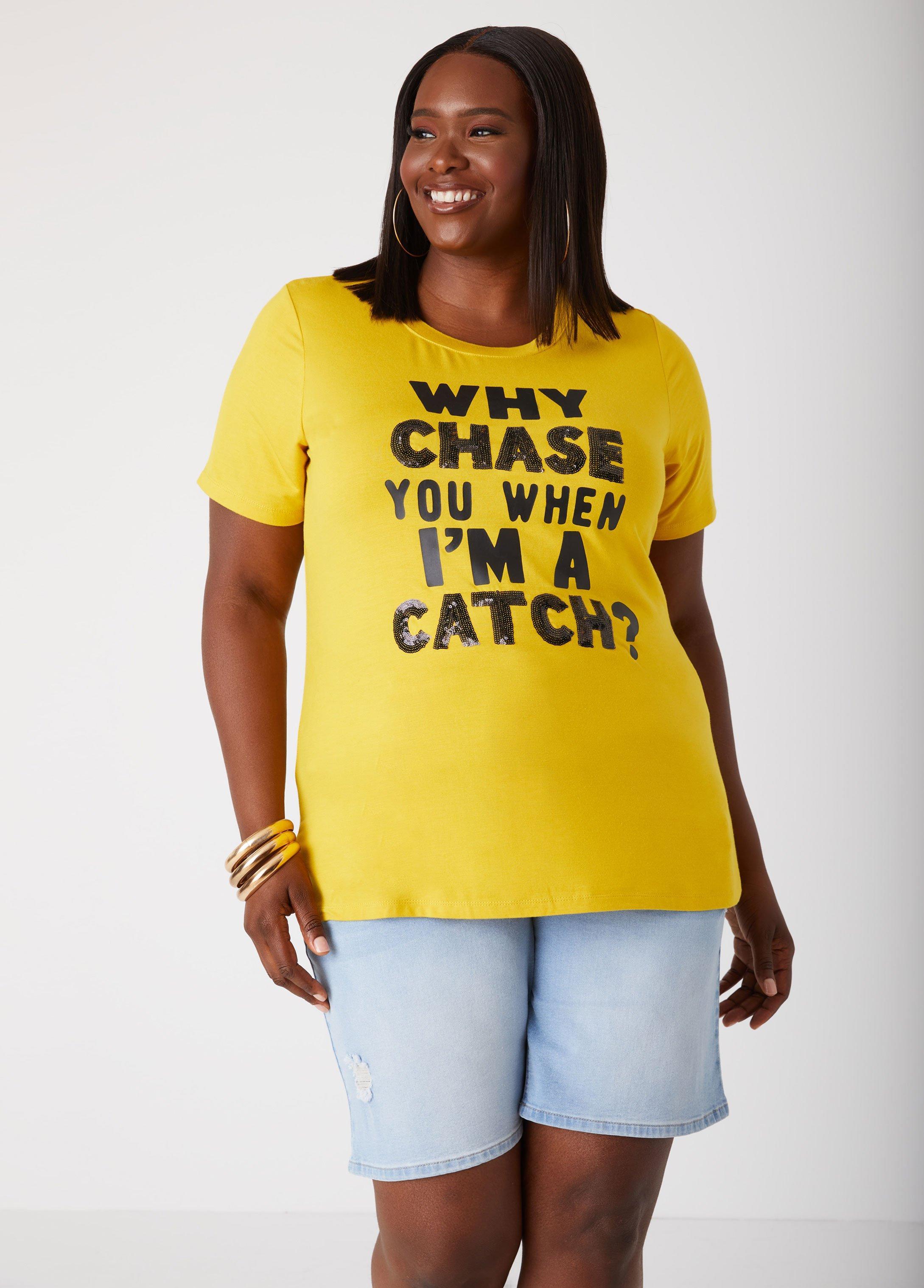 Why Chase Embellished Graphic Tee Product Image