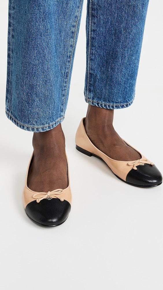 Tory Burch Cap Toe Ballet Flats | Shopbop Product Image