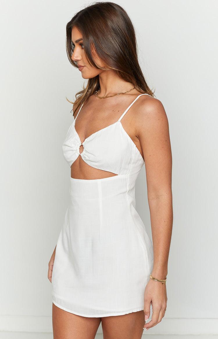 Indiana White Mini Dress Product Image