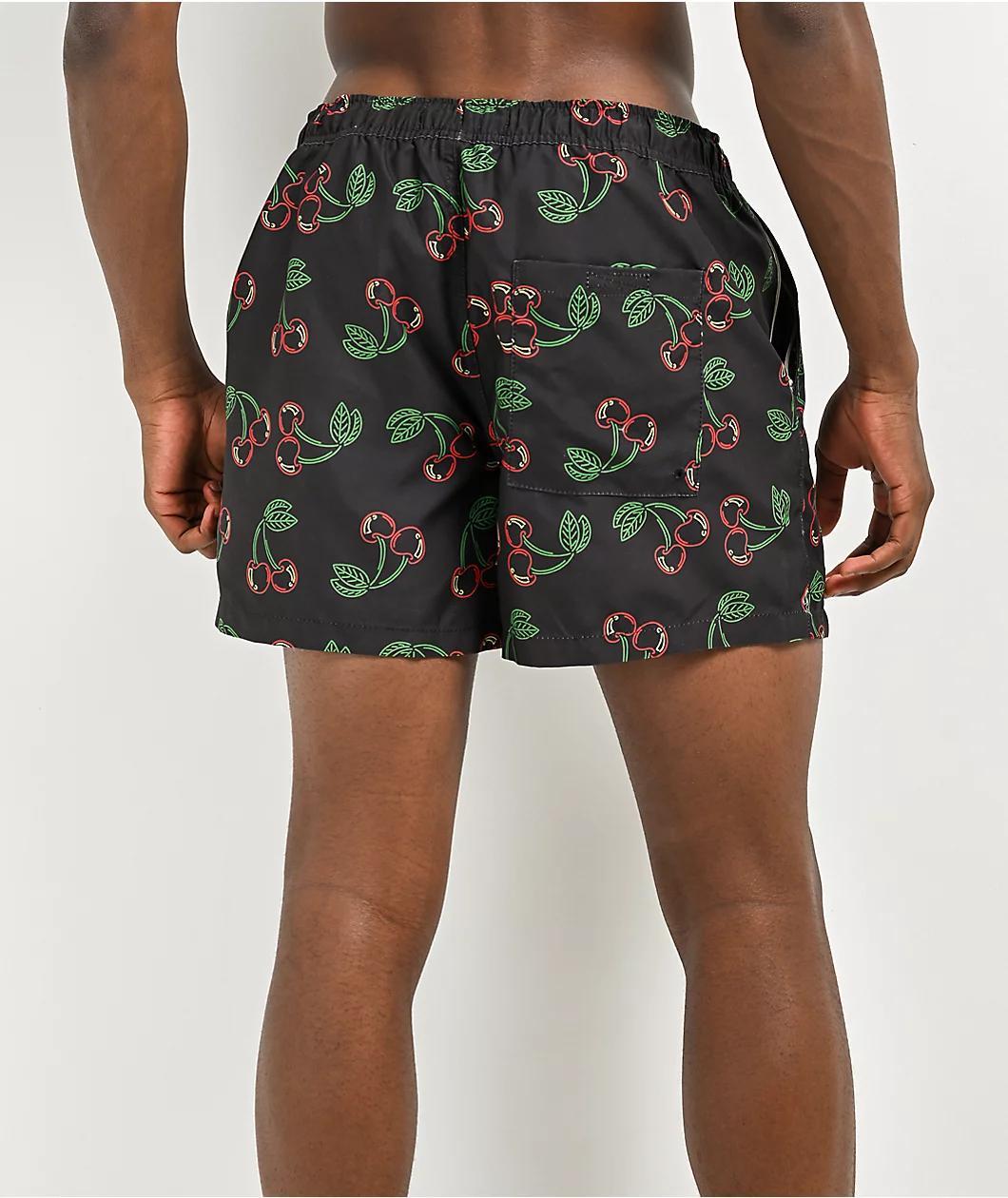 Empyre Ollie Black Cherry Board Shorts Product Image