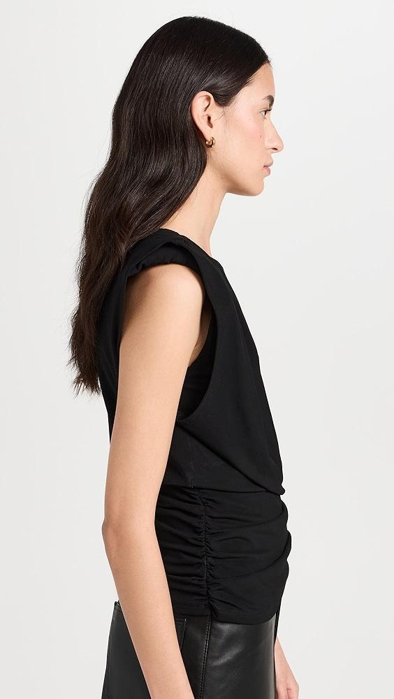 SIMKHAI Daton Draped Top | Shopbop Product Image