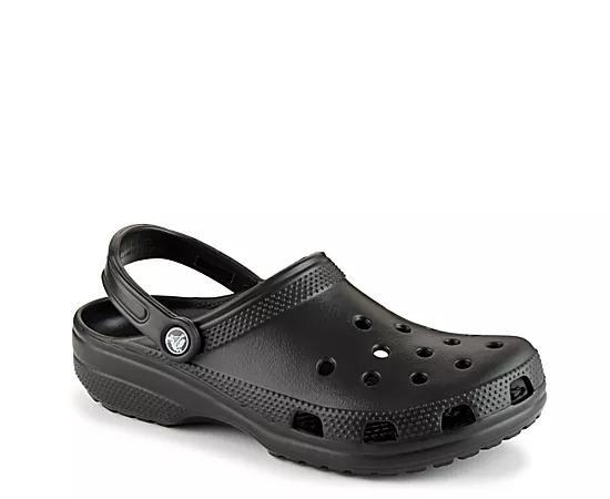 Crocs Mens Classic Clogs - Shoes Black/Black Product Image