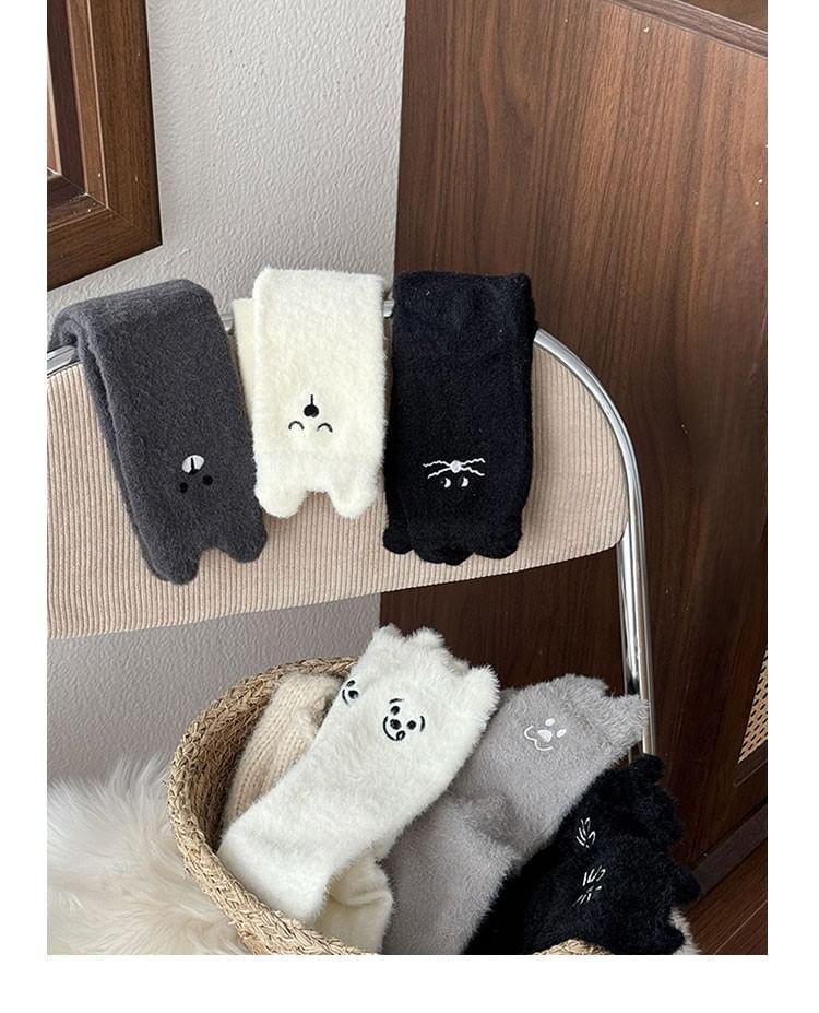 Cartoon Animal Embroidery Socks Set Product Image