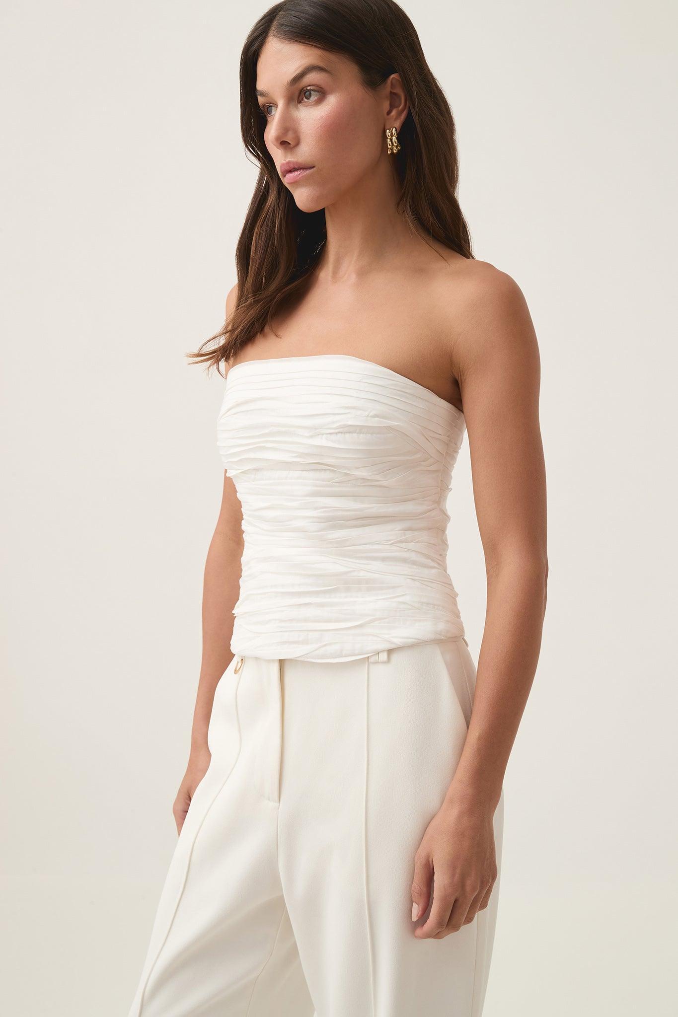 Sunbeam Ruched Bustier Product Image