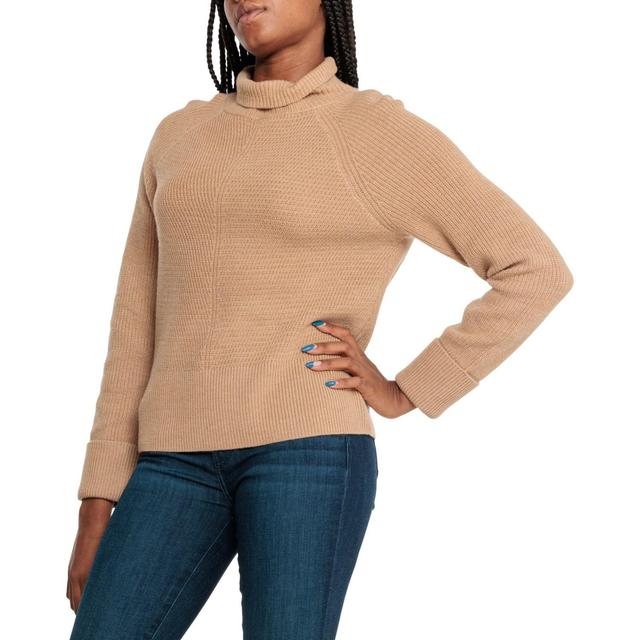 Rachel Zoe Shaker Stitch Funnel Neck Sweater - Merino Wool Product Image