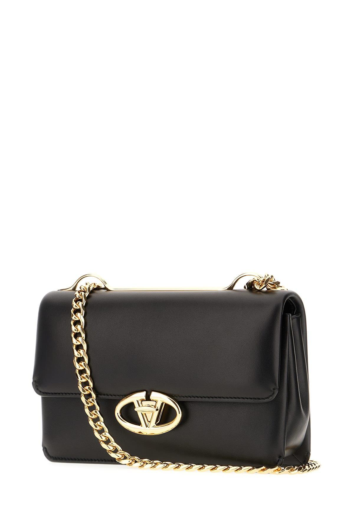 VALENTINO GARAVANI Vlogo Locker Shoulder Bag In Black Product Image