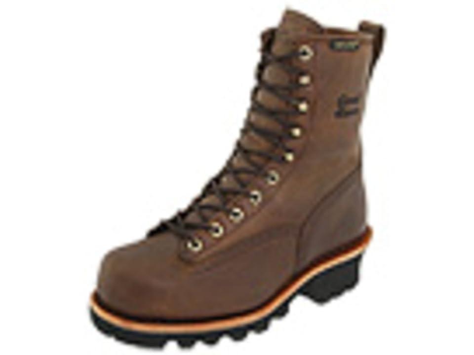 Chippewa 8 Bay Apache Insulated Waterproof Steel Toe Logger Men's Work Boots Product Image