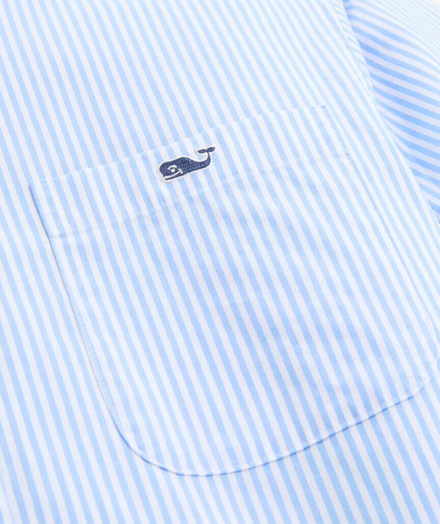 Stretch Poplin Stripe Shirt Product Image