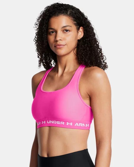 Womens Armour Mid Crossback Sports Bra Product Image