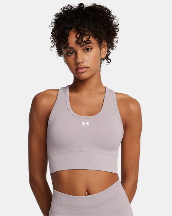 Womens UA Vanish Seamless Mid Sports Bra Product Image