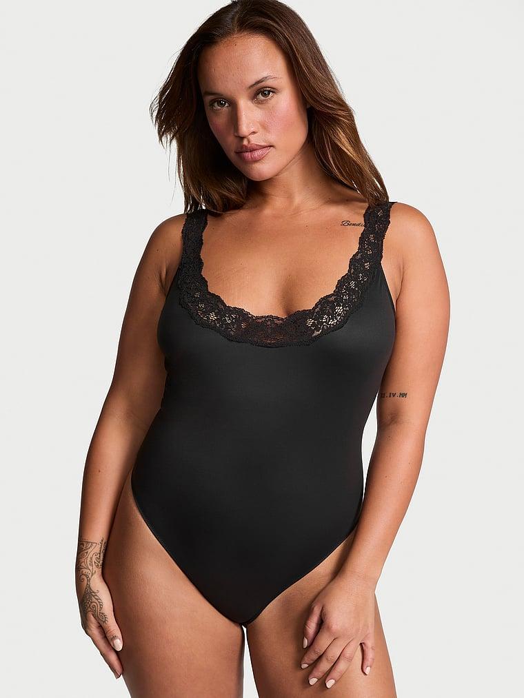 Smooth & Lace Scoop Bodysuit Product Image