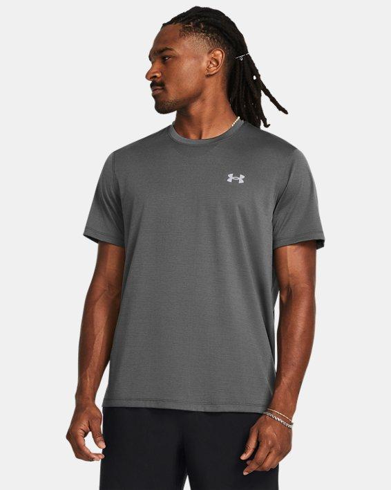 Under Armour Mens Under Armour Launch Short Sleeve T-Shirt - Mens White/White Product Image