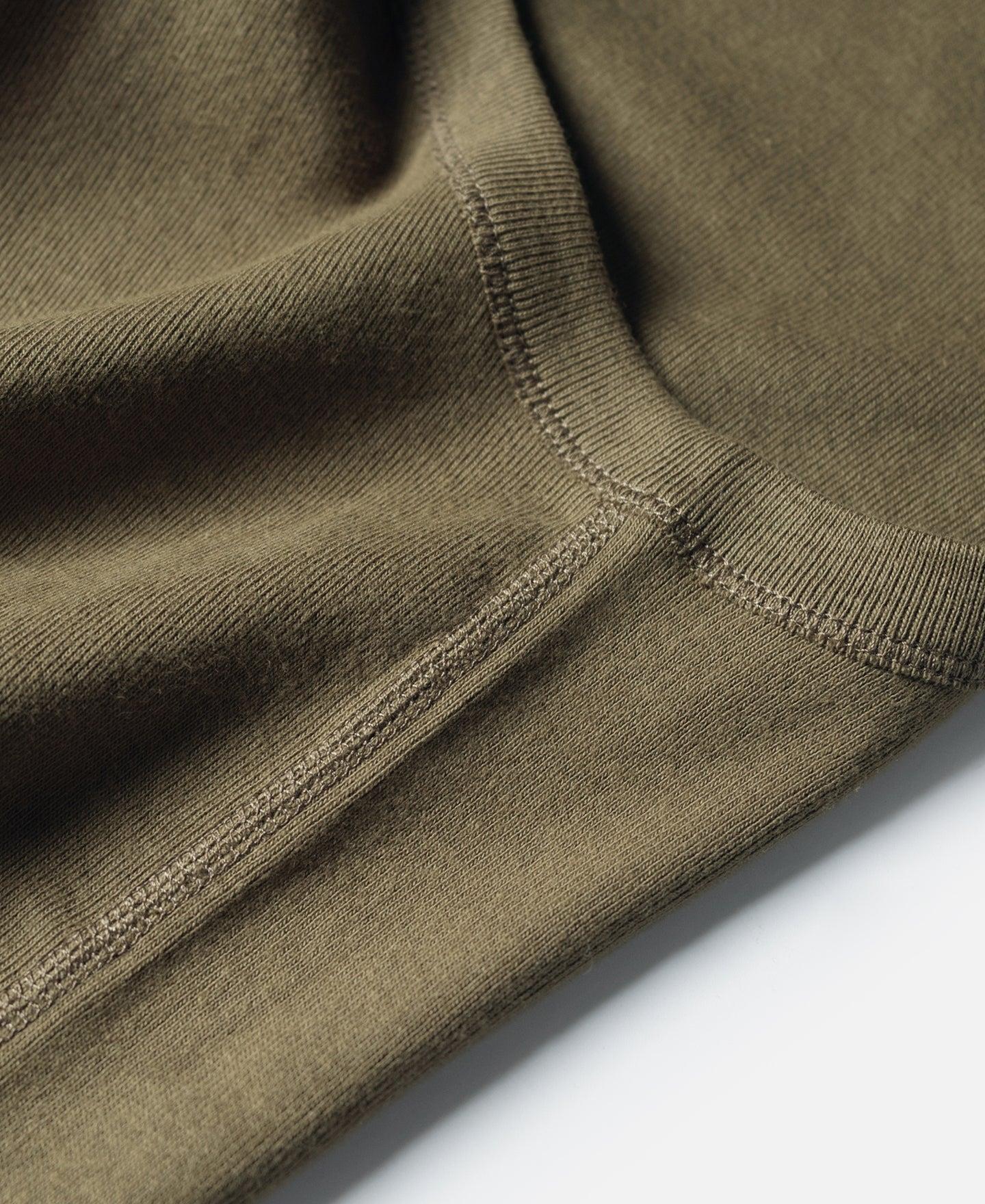 Military Cotton Tank Top - Olive Product Image