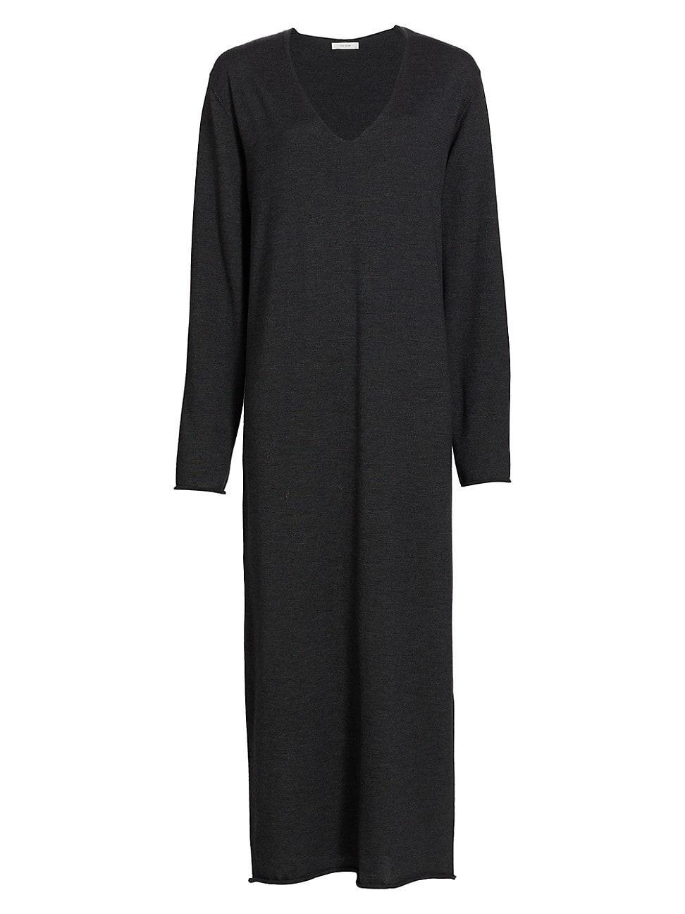 Womens Dej Knit Long-Sleeve Maxi Dress Product Image