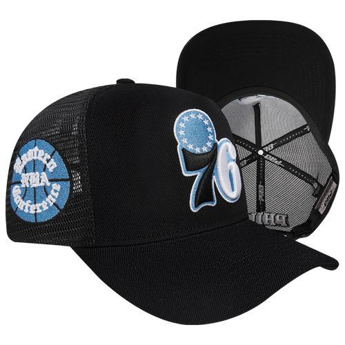 Pro Standard Mens 76ers 3 Peat Trucker Hat Product Image