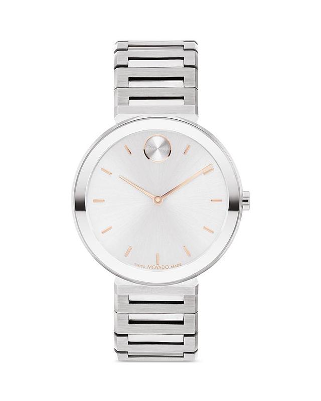 Ladies' Movado Bold Horizon Two-Tone IP Watch with Beige Dial (Model: 3601091) Product Image