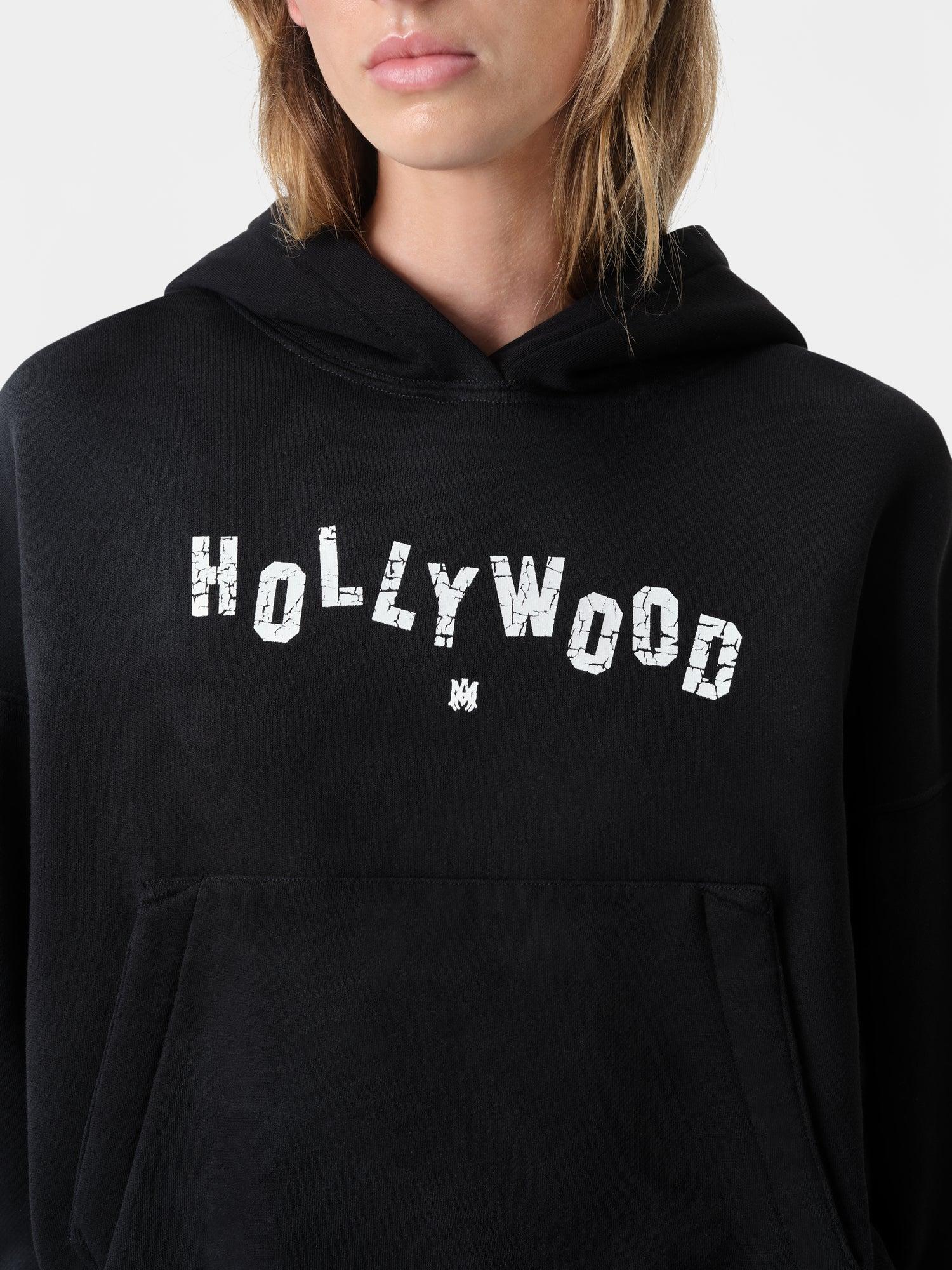 WOMEN - WOMEN'S HOLLYWOOD HOODIE - Faded Black Female Product Image