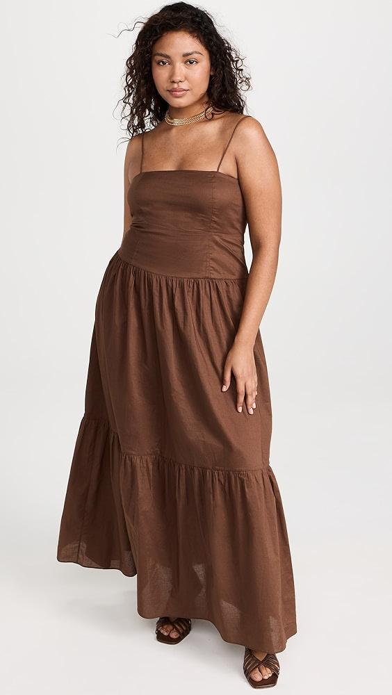 Playa Lucila Square Neck Maxi | Shopbop Product Image