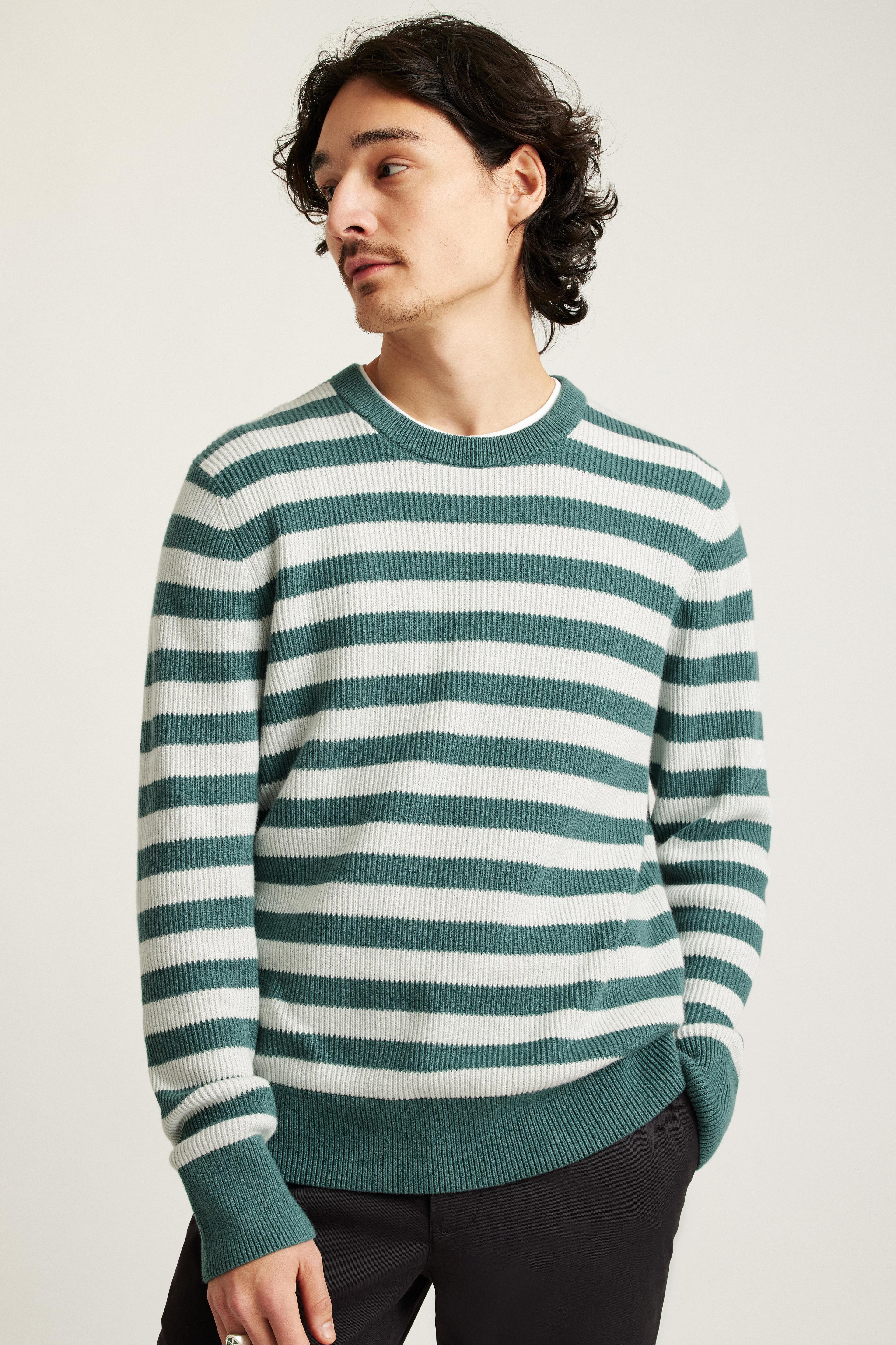 Cotton Cashmere Crew Neck Sweater Product Image