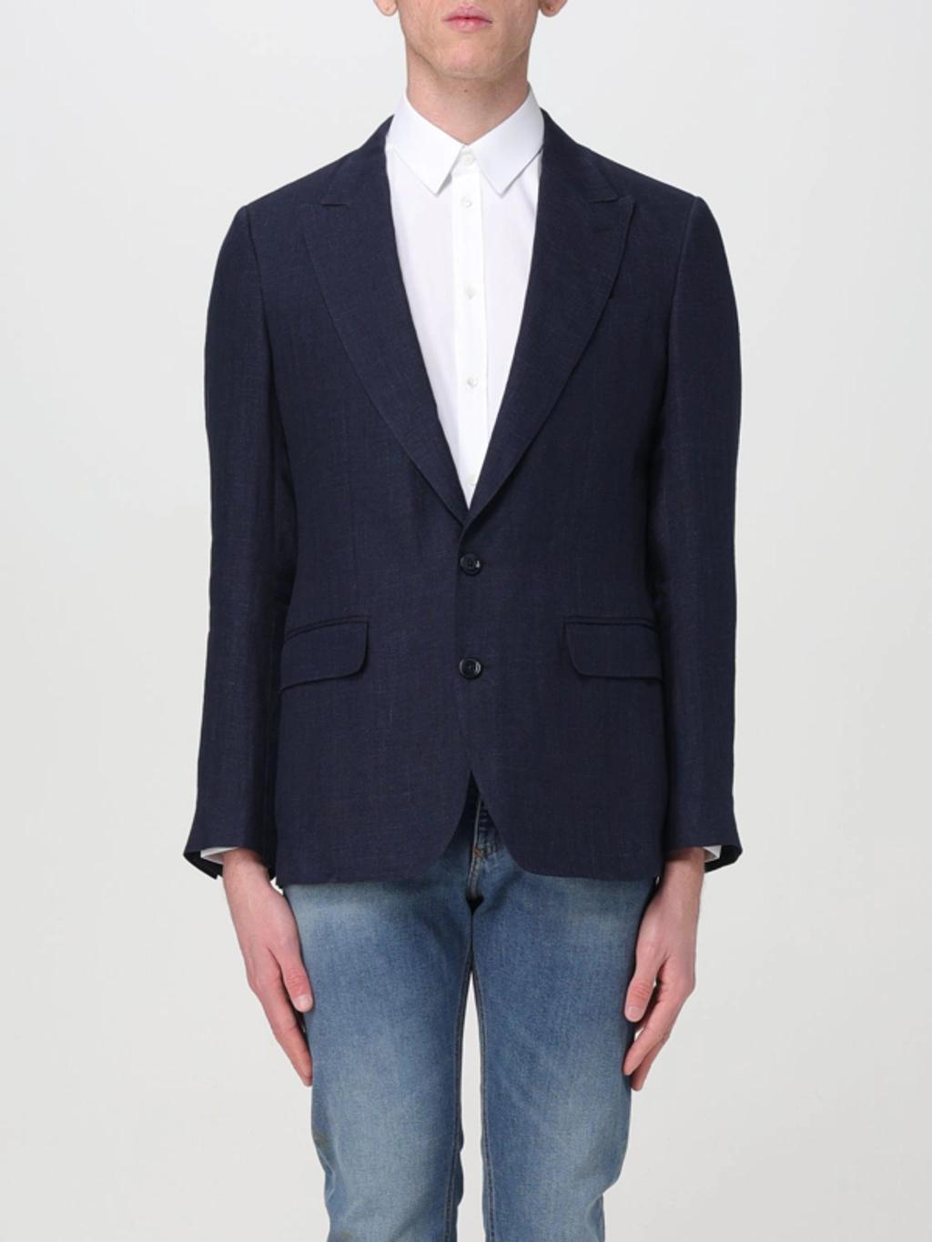 Blazer  Men Color Blue product image