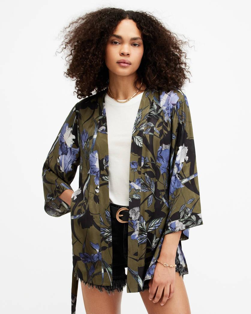 Carina Batu Floral Print Kimono Product Image