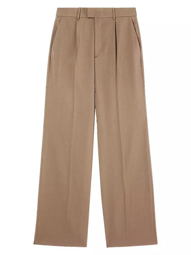 Relaxed Single-Pleated Trousers Product Image