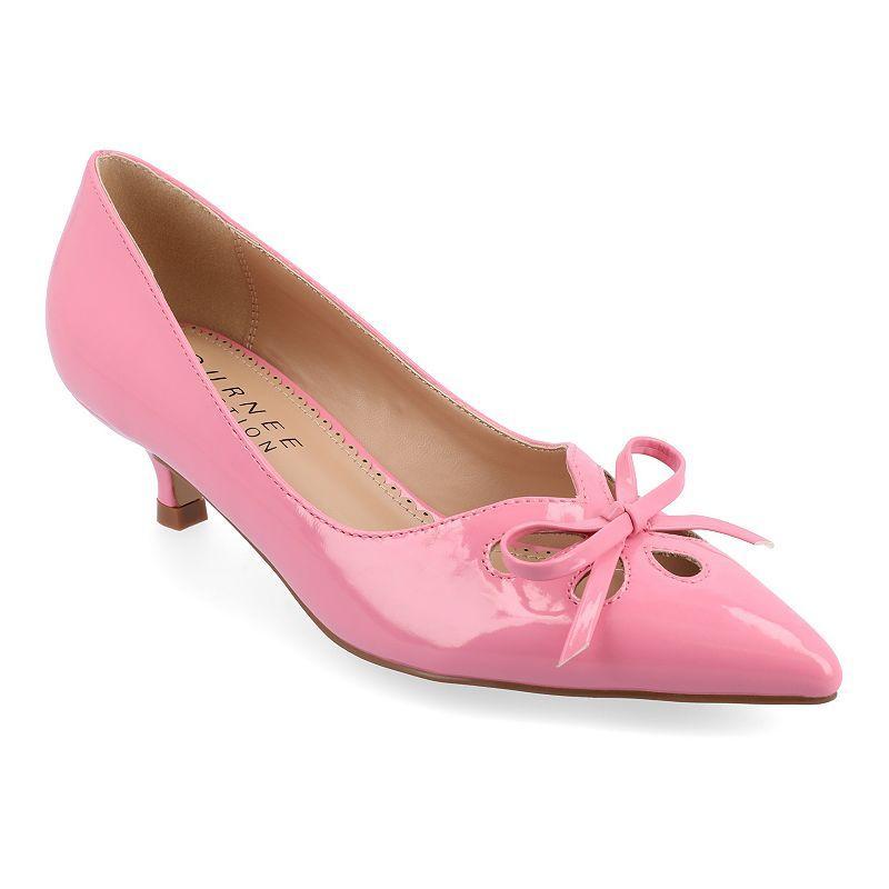 Journee Collection Lutana Womens Bow Pumps Product Image