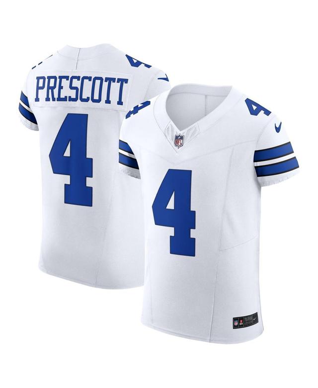 Nike Mens Dak Prescott White Dallas Cowboys Vapor F.u.s.e. Elite Jersey - White Product Image