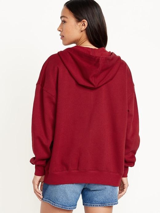 SoComfy Oversized Zip Hoodie Product Image