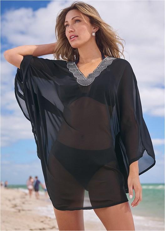 Embellished Tunic Cover-Up Product Image