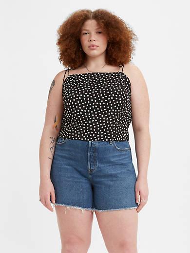 Deliah Smocked Cami (Plus Size) Product Image