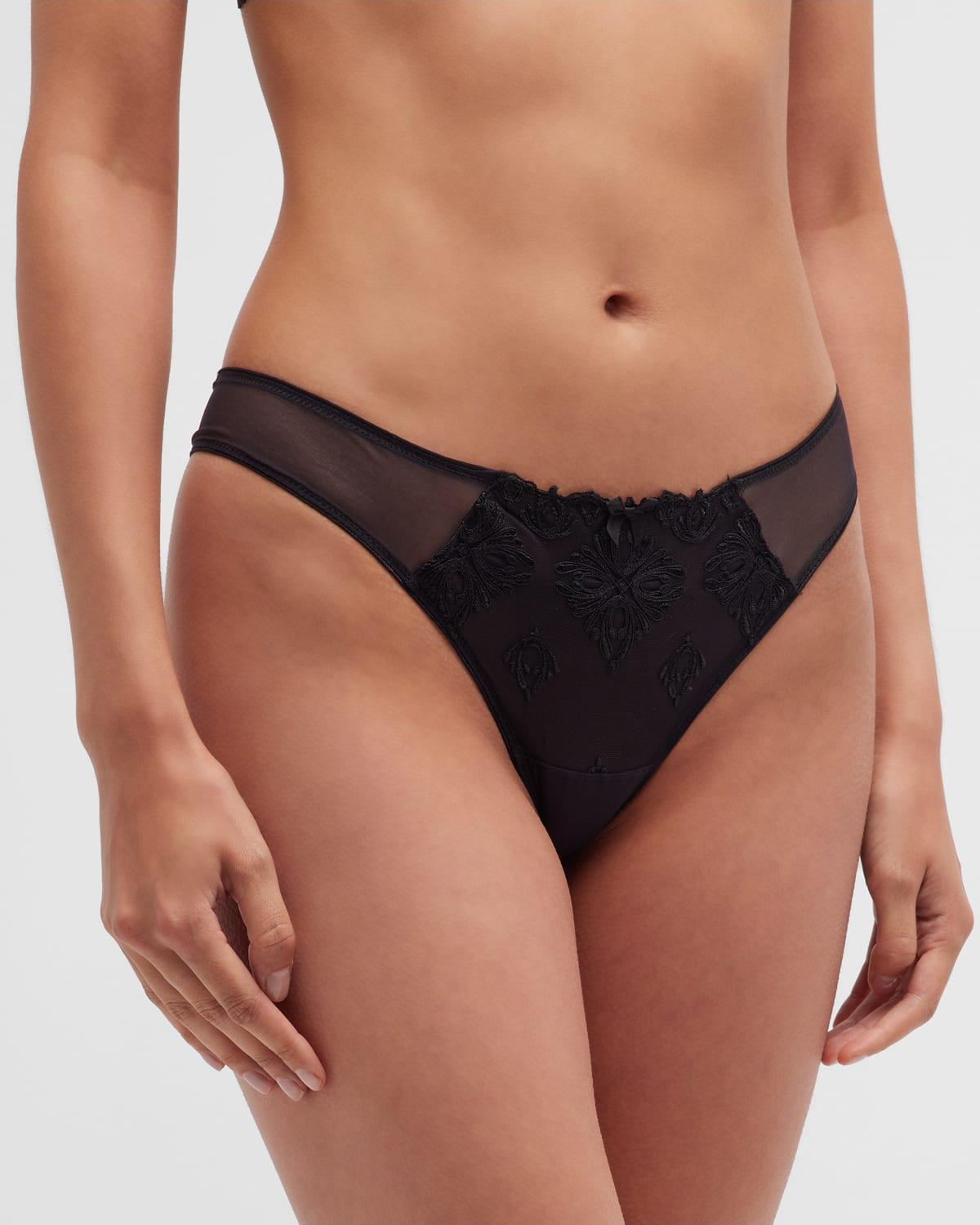 Chantelle Lingerie Champs Elyses Lace Thong Product Image