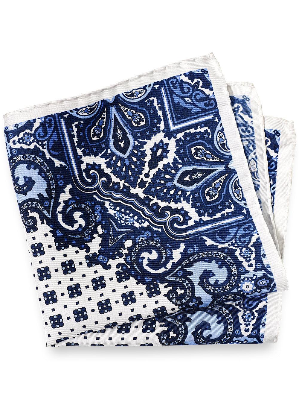 Medallion Silk Pocket Square Product Image